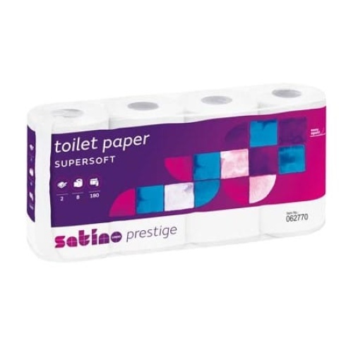 Satino Prestige Toalettpapir 8 Ruller