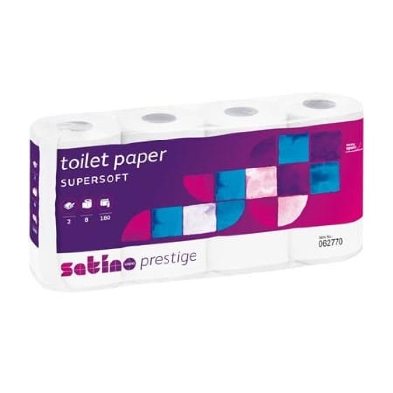 Satino Prestige Toalettpapir 8 Ruller